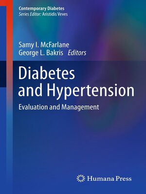 cover image of Diabetes and Hypertension